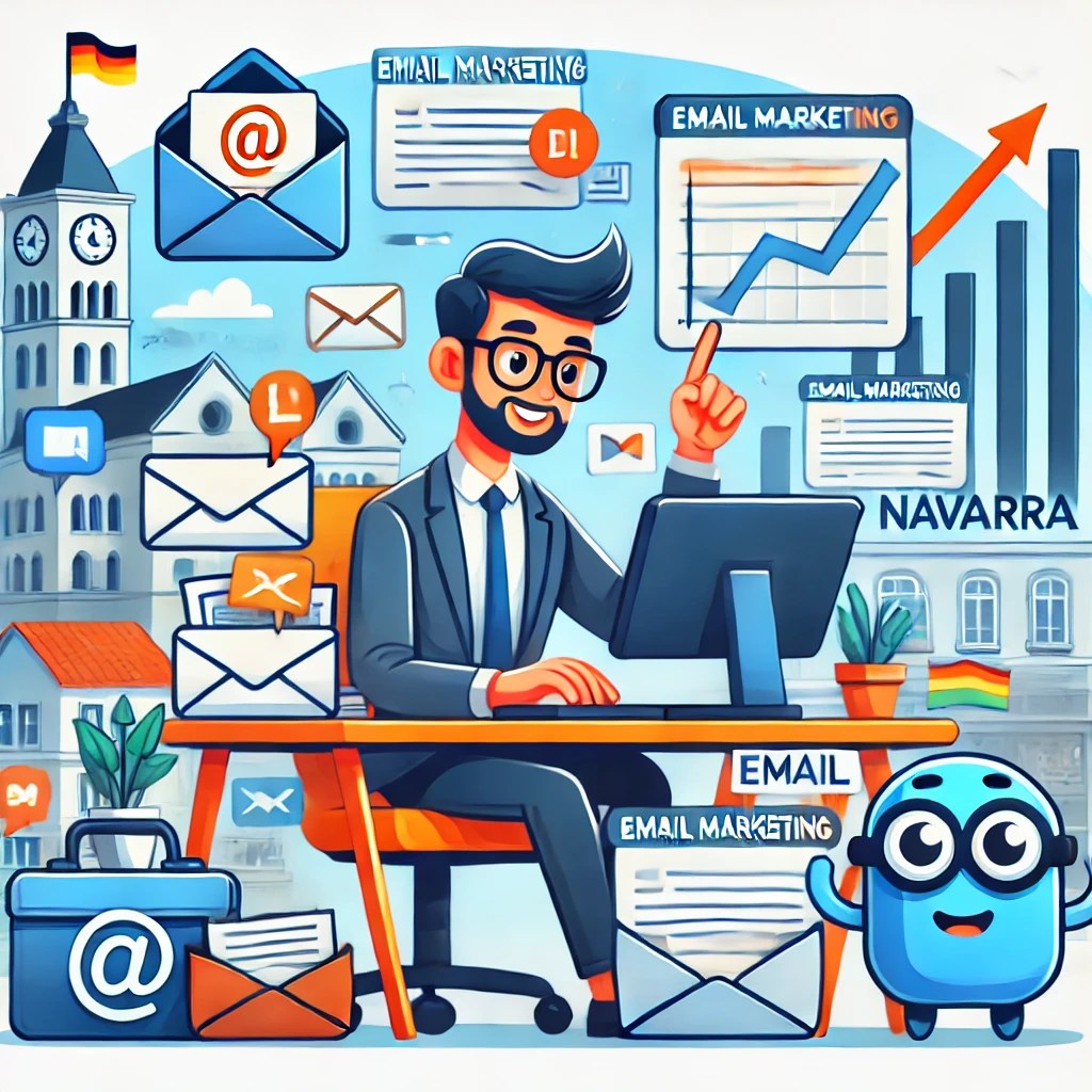Descubre por qué el email marketing sigue siendo clave para los negocios en Navarra y cómo usarlo para fidelizar clientes y aumentar tus ventas en Pamplona.
